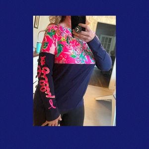 Lilly Pulitzer Breast Cancer Awareness Finn